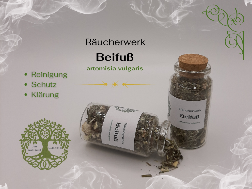 Beifuß (Artemisia vulgaris) - 25ml Glasflasche mit Korken