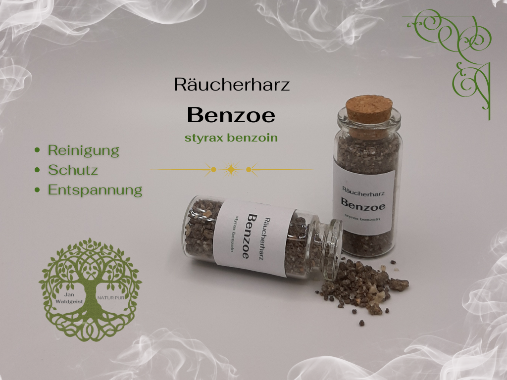 Benzoe (Styrax benzoin) - 10ml Glasflasche mit Korken