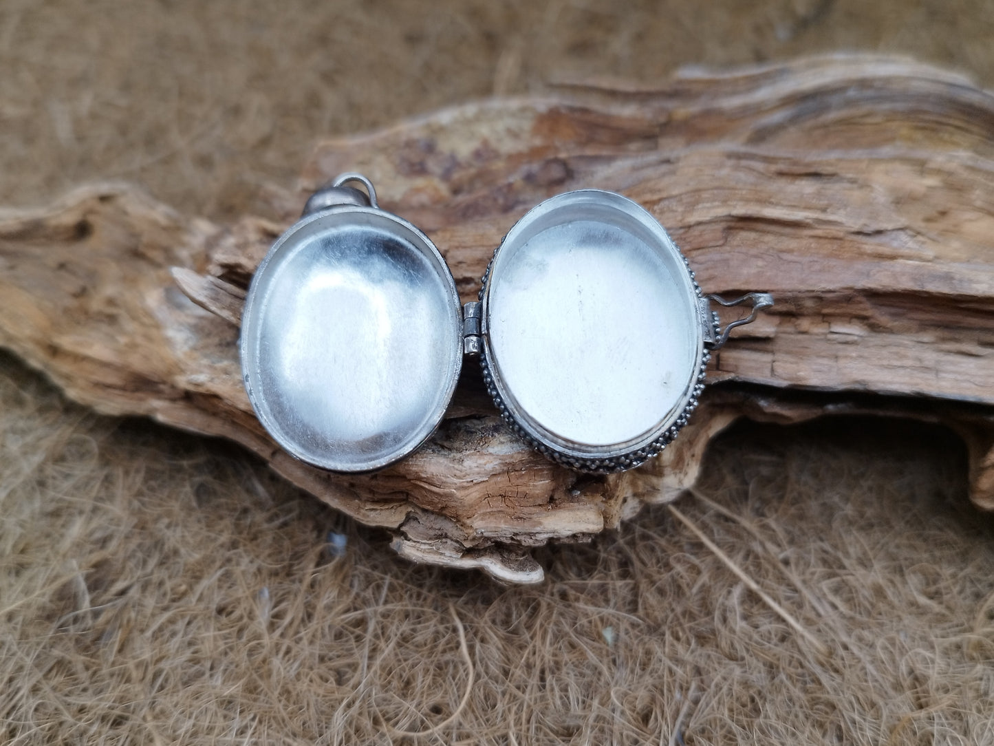 Silber Anhänger mit Mondstein