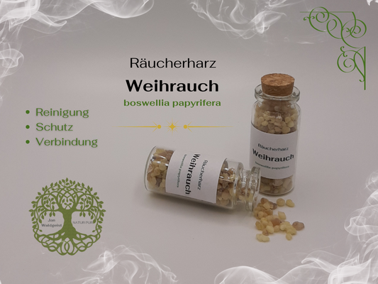 Weihrauch (Boswellia papyrifera) - 10ml Glasflasche mit Korken